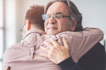 Lostness - Coming Home - Son Hugging Father