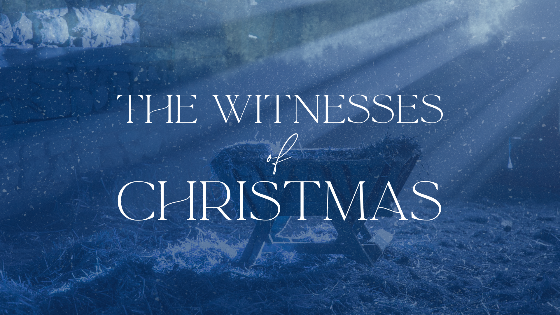 The Witnesses of Christmas – Simeon’s Hope
